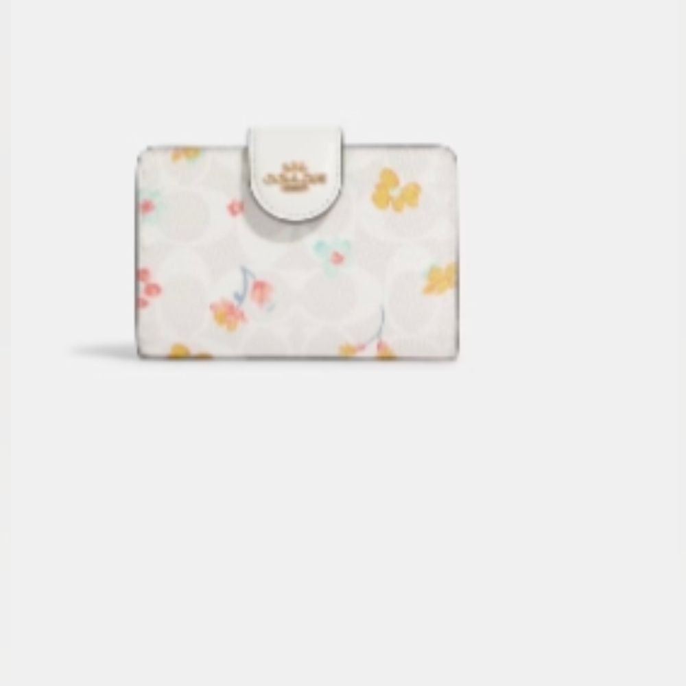 Coach Medium Corner Zip Wallet - NWOT - Picture 2 of 9